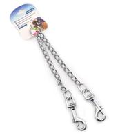 Nobleza Hondenriem splitter - Ketting - Maat L - Lengte 2x25 cm - thumbnail
