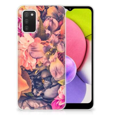 Samsung Galaxy A03S | TPU Case | Bosje Bloemen