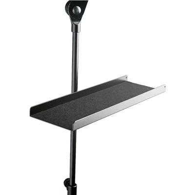 K&M 12218 Tray voor microfoonstatief zwart - thumbnail