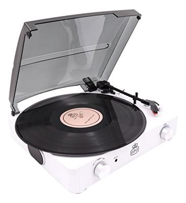 GPO Stylo 2 Stand Alone rubberen plateau met geïntegreerde luidsprekers wit
