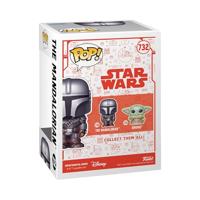 Star Wars The Mandalorian Holiday Funko Pop Vinyl: The Mandalorian - thumbnail