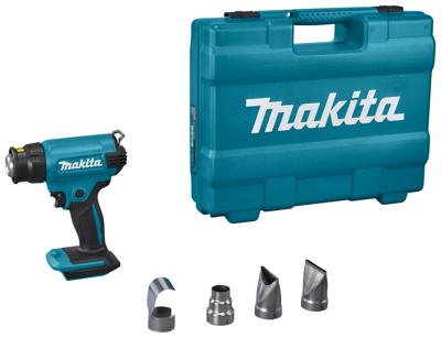 Makita DHG180ZK Accu Heteluchtpistool 18V Basic Body in koffer