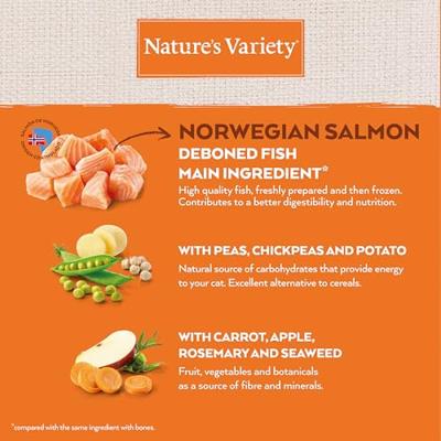 NATURES VARIETY SELECTED STERILIZED NORWEGIAN SALMON - thumbnail