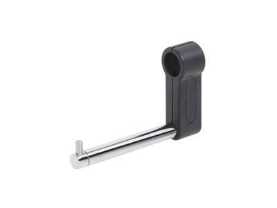 OUTLET Toiletrolhouder voor Opklapbare Toiletbeugel Tiger Boston Comfort en Safety RVS