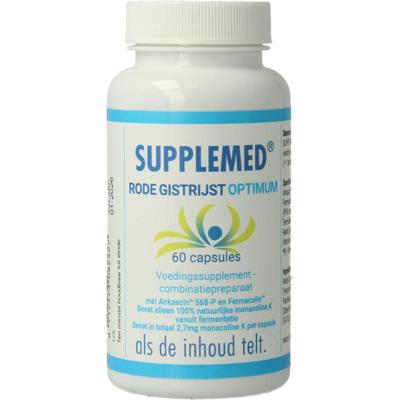 Supplemed Rode Gistrijst Optimum Capsules