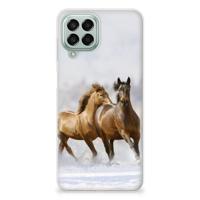 Samsung Galaxy M33 | TPU Hoesje | Paarden - thumbnail