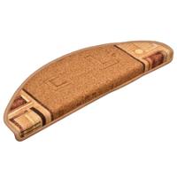 Trapmatten zelfklevend 15 st 65x21x4 cm beige - thumbnail