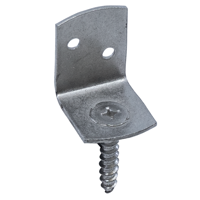 Waelbers L-vlechtschermsteun RVS - 100 Stuk(s) - 4056.13 - thumbnail