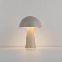 LED Tafellamp Arvento beige - 2W - Beige - Mushroomlamp - Paddenstoel - IP44 spatwaterdicht - Oplaadbaar - Met 1m USB-C - Met geïntegreerde dimmer - thumbnail