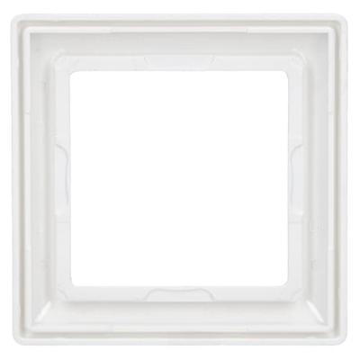 Jung 1-voudig afdekraam alpine wit glans AS581WW Jung 1-voudig afdekraam alpine wit glans AS581WW