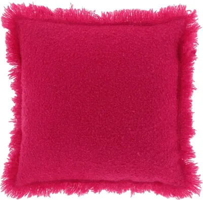 Unique Living kussen lauren 45x45cm fuchsia