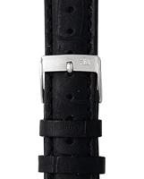Morellato Bolle Croco Horlogeband Zwart 20 mm - thumbnail