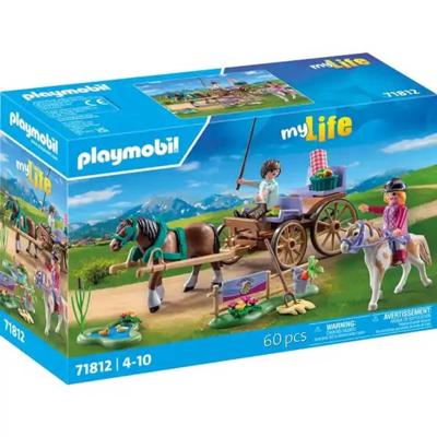 PLAYMOBIL My Life paardenkoets 71812