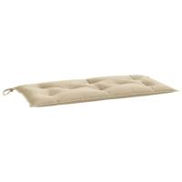 VidaXL Tuinbankkussens 2 st 100x50x7 cm oxford stof beige - thumbnail