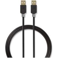 Nedis USB 2.0 Kabel A naar A 2 m - thumbnail