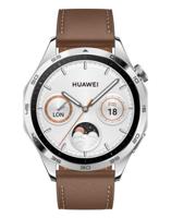 HUAWEI WATCH GT 4 Smart Watch - Batterijduur tot 2 weken Fitness Tracker - Compatibel met Android en iOS - Gezondheidsmonitoring met Pulse Wave Aritmie Analyse - GPS Geïntegreerd - 46 mm Leer Bruin - thumbnail