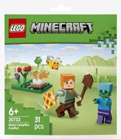 LEGO minecraft 30732 alex en de strijd bij het kampvuur - thumbnail