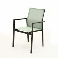 Tuinstoel Delia alu textileen amandel - thumbnail