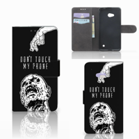 Portemonnee Hoesje Microsoft Lumia 640 Zombie - thumbnail