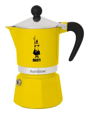 Percolator Bialetti Rainbow Geel Aluminium 300 ml