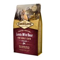 Carnilove lamb/wild boar sterilised kattenvoer 2 KG - thumbnail