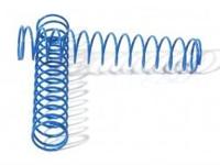 Spring 14x80x1.1 15 coils (blue/2 pcs) - thumbnail