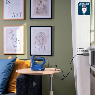 Elektrische nietmachine - RAPID - BTX10 - Voor 53/4-10 mm - Doos