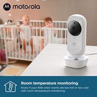 Motorola EASE34 baby-videomonitor Wi-Fi Zwart, Wit - thumbnail