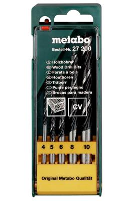 Metabo Accessoires Borencassette, 5 houtboren - 627200000