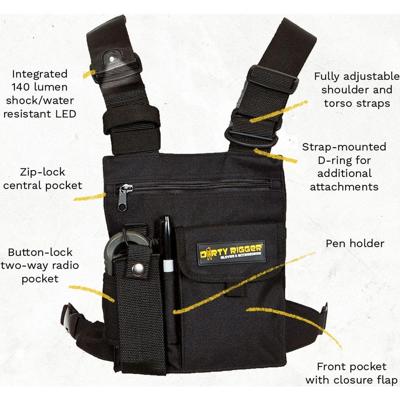 Dirty Rigger LED Chest Rig
