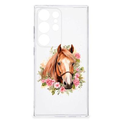 TPU Hoesje voor Samsung Galaxy S24 Ultra Paard TPU Hoesje voor Samsung Galaxy S24 Ultra Paard