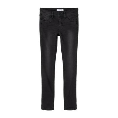 Name it winter jeansbroek jongens - zwart - skinny fit - NkmPete