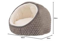 TRIXIE RELAX-IGLO LIVIA TAUPE / CRÈME 45X33X25 CM - thumbnail