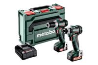 Metabo BS 12 BL + SSD 12 BL Accu Combo set 12V | 2 x 2.0 Ah, SC 30 | metaBOX 118 L - 685228000 - thumbnail