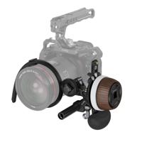 SMALLRIG F60 Modulaire Follow Focus met A/B Stops, Maakt een Breed Bereik (0,6 kgf-1,8 kgf) Traploze Dempingaanpassing Mogelijk, met 15 mm Staafklem en Snap-on Tandwielringriem - 5163 - thumbnail