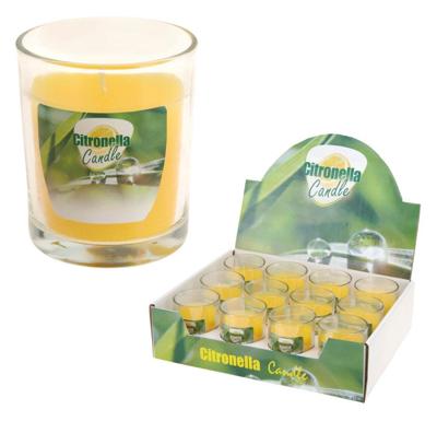 Soellaart Citronellakaars In Glazen Pot 7 X 8 Cm 130 gram Soellaart Citronellakaars In Glazen Pot 7 X 8 Cm 130 gram