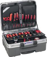 Promat/Tecwerk Hardkunststof koffer | Trolleyversie | binnen-B465xD255xH352mm | HDPE-kunststof 42 l - 4000871743 - thumbnail