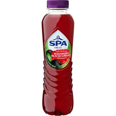 Spa Fruit Still raspberry blackcurrant, fles van 40 cl, pak van 6 stuks