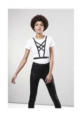 Bijoux Indiscrets - Maze Net Cleavage Harnas Bruin