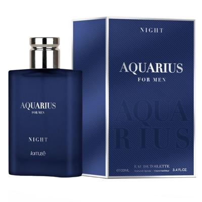 LaMusê Lamuse by lattafa eau de toilette spray heren aquarius night 100ml LaMusê Lamuse by lattafa eau de toilette spray heren aquarius night 100ml