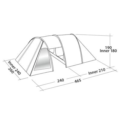 Easy Camp Galaxy 400 Steel Blue tent