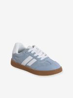 Gestoffeerde en geritste kindertassen hemelsblauw - thumbnail