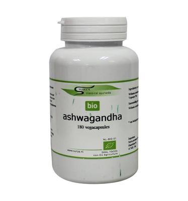 Surya Ashwagandha bio 180 Vegetarische capsules