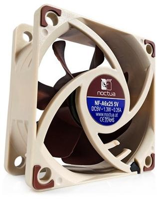 Noctua NF A6x25 5V Computer behuizing Ventilator 6 cm Wit Noctua NF A6x25 5V Computer behuizing Ventilator 6 cm Wit
