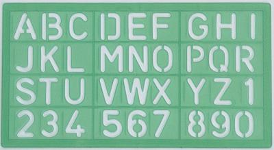 Linex lettersjabloon 30 mm