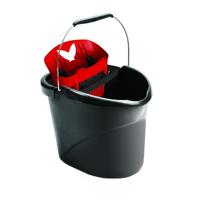 Vileda UltraMax Emmer met Pers Zwart/Rood - thumbnail