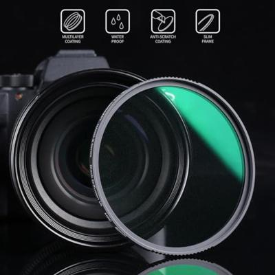 K&F Concept 1/4 black mist filter Nano X 46mm - waterdicht en krasbestendig