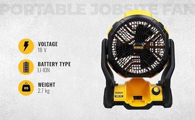 DeWALT DCE512N Accu ventilator 18V XR Basic Body - thumbnail