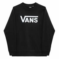 Damessweater zonder Capuchon Vans Drop V Logo BFF Crew Zwart - Maat: M - thumbnail
