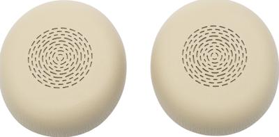 Jabra Evolve2 75 oorkussens - 1 x vervangende dual-foam oorkussens voor Jabra Evolve2 75 stereo hoofdtelefoon (beige versie) - zachte oorschelpen - beige